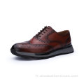 Chaussures en cuir confortables pour hommes